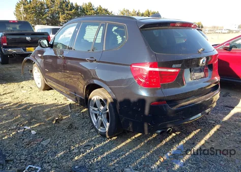 2014 BMW X3 xDrive35I z USA, uszkodzony, nr VIN 5UXWX7C58E0E81999